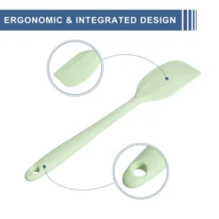 Unique Bargains Heat-resistant Silicone Spatula Spoon For Baking Cooking Mixing 8.5” Cyan 5 Pcs -Kitchen Tools Shop GUEST 9399a8fc f0cd 498a 8293 a8ee8538fa0e