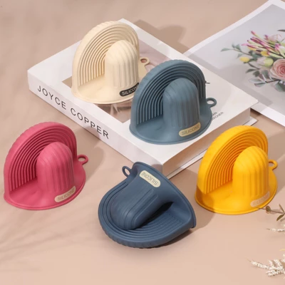 Unique Bargains Heat Resistant Mini Silicone Oven Mitts For Air Fryer Kitchen Cooking 2 Pcs 4 Unique Bargains Heat Resistant Mini Silicone Oven Mitts For Air Fryer Kitchen Cooking 2 Pcs - Image 2