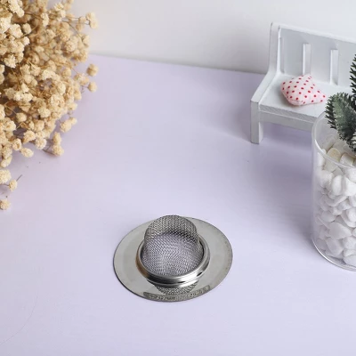 Unique Bargains Home Kitchen Bathroom Metal Sink Drain Strainer 7cm Dia 1 Pc 6 Unique Bargains Home Kitchen Bathroom Metal Sink Drain Strainer 7cm Dia 1 Pc - Image 4