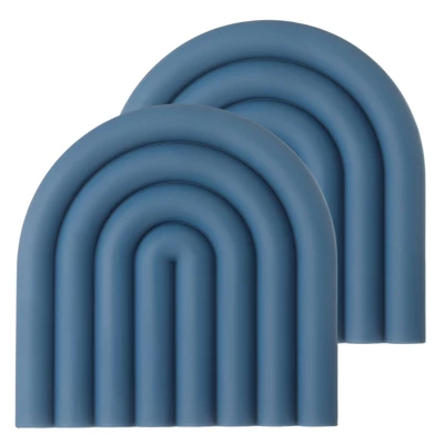 Unique Bargains U-shaped Heat Resistant Non-Slip Silicone Trivet Mat For Pots Coasters 2 Pcs 9 Unique Bargains U-shaped Heat Resistant Non-Slip Silicone Trivet Mat For Pots Coasters 2 Pcs - Image 7