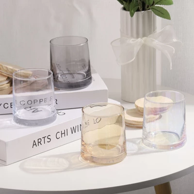 Unique Bargains Soda-Lime Glass Whiskey Glasses Drinkware 6 Unique Bargains Soda-Lime Glass Whiskey Glasses Drinkware - Image 4