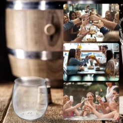 Unique Bargains PET Diamond Shape Stemless Lightweight Wine Glasses -Kitchen Tools Shop GUEST 982ad37d fab5 48a5 a841 a6d8ef1af047 2