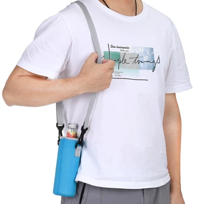 Unique Bargains Neoprene Portable Insulated Adjustable Strap Sports Water Bottle Sling Bag 2.64"x7.28" 6 Unique Bargains Neoprene Portable Insulated Adjustable Strap Sports Water Bottle Sling Bag 2.64"x7.28" - Image 4