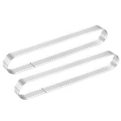 Unique Bargains Heat-Resistant Non Stick Perforated Oval Metal Pastry Rings 2 Pcs -Kitchen Tools Shop GUEST 985d09d0 3e3b 44c4 afb9 a5ab5526c3f6