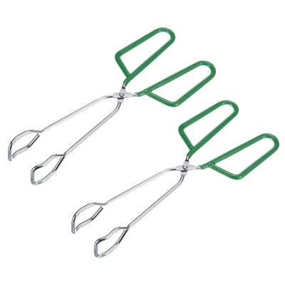 Unique Bargains Electroplating Heat-Resistant Non-Slip Comfort Grip Scissor Tongs 2 Pcs 6 Unique Bargains Electroplating Heat-Resistant Non-Slip Comfort Grip Scissor Tongs 2 Pcs - Image 4