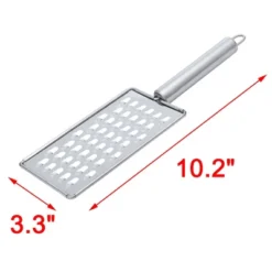 Unique Bargains Stainless Steel Cheese Fruit Grater With Non-Slip Handle For Kitchen Restaurant