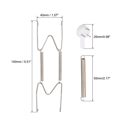 Unique Bargains Stainless Steel Dish Racks For Decorative Plate Hanger 6 Inch Silver 3 Unique Bargains Stainless Steel Dish Racks For Decorative Plate Hanger 6 Inch Silver