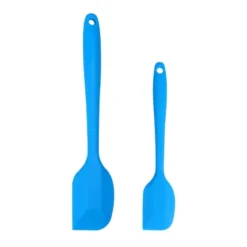 Unique Bargains Heat Resistant Non-Stick Kitchen Silicone Spatula Set Blue 2 Pcs -Kitchen Tools Shop GUEST 9c3e4726 65e5 454a b202 a75f28df2613