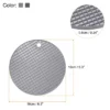Unique Bargains Silicone Heat Resistant Non-slip Flexible Trivet Mats Deep Gray, Light Gray 2 Pcs -Kitchen Tools Shop GUEST 9c543e1c cfb5 4865 803a 80ff6d8f9436