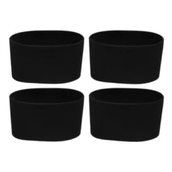 Unique Bargains Elastic Non-slip Shock Absorption Durable Cup Sleeve 4 Pcs -Kitchen Tools Shop GUEST 9e1ee45b 0616 455f 8113 73766c075299