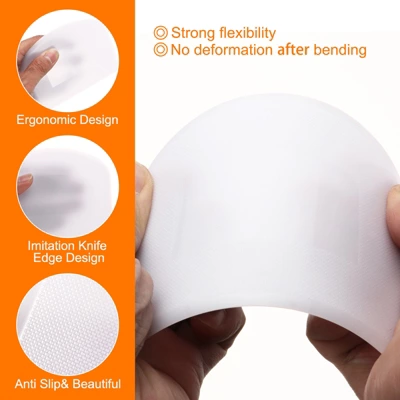 Unique Bargains Kitchen Flexible Baking Polyethylene Plastic Dough Scraper 5 Unique Bargains Kitchen Flexible Baking Polyethylene Plastic Dough Scraper - Image 3