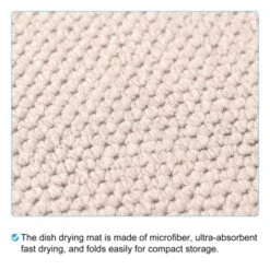 Unique Bargains Microfiber Lightweight Absorbent Double Sided Use Dish Drying Mat -Kitchen Tools Shop GUEST 9f9331ee 0597 4f55 b42a 232c1316cf3f 1