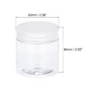 Unique Bargains Round Plastic Empty Jars With Transparent Screw Top Lids And Foam Pads 4 Pcs -Kitchen Tools Shop GUEST a114934d f10e 4478 ae1a 69f47bf76e51