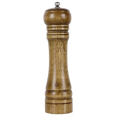 Unique Bargains Kitchen Hand Crank Twist Spice Salt Mill Grinder Shaker Wood Color 8 Unique Bargains Kitchen Hand Crank Twist Spice Salt Mill Grinder Shaker Wood Color - Image 6