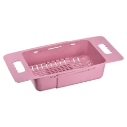 Unique Bargains Extendable Over The Sink Strainer Fruit Vegetable Wash Basket Adjustable Colander For Kitchen Plastic -Kitchen Tools Shop GUEST a445fdbd f2f5 4e2d 86c7 a4f202aad368