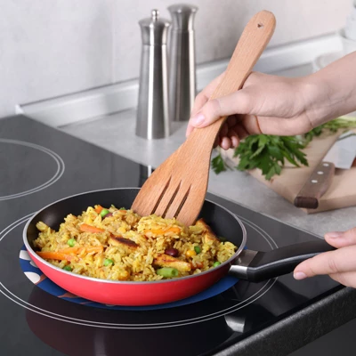 Unique Bargains Non-Slip Multifunctional Silicone Mats For Induction With Handle 2 Pcs 5 Unique Bargains Non-Slip Multifunctional Silicone Mats For Induction With Handle 2 Pcs - Image 3