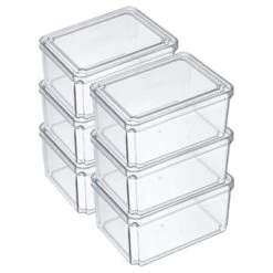 Unique Bargains Stackable Refrigerator Food Storage Containers 6 Pcs 11 Unique Bargains Stackable Refrigerator Food Storage Containers 6 Pcs -Kitchen Tools Shop GUEST a5f1ab9f b408 47cd 916a 0ed9222ba936