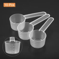 Unique Bargains Plastic Lightweight Durable Measuring Spoons 20g/40ml Clear -Kitchen Tools Shop GUEST a762ba4b 46ce 4cf9 8d05 c46f2decde19