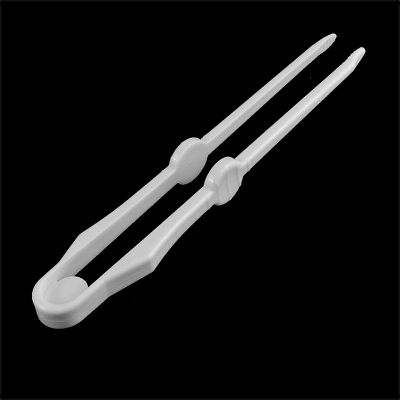 Unique Bargains Polypropylene Slip-proof Handle Easy Storage Dishwasher-safe Food Tongs White 1 Pc 5 Unique Bargains Polypropylene Slip-proof Handle Easy Storage Dishwasher-safe Food Tongs White 1 Pc - Image 3
