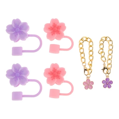 Unique Bargains Durable Drinkware Accessory Purple Pink 6 Pcs 7 Unique Bargains Durable Drinkware Accessory Purple Pink 6 Pcs - Image 5