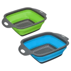Unique Bargains Collapsible Colander Set Silicone Square Foldable Strainer Space Saving -Kitchen Tools Shop GUEST a96dcab8 c822 4e36 899d da87fc4f047f