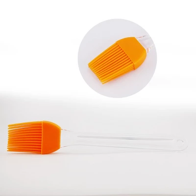Unique Bargains Kitchen Hard Plastic Handle Silicone Basting Brush Orange 7 Unique Bargains Kitchen Hard Plastic Handle Silicone Basting Brush Orange - Image 5