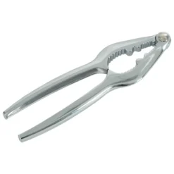 Unique Bargains Stainless Steel Easy Grip Dishwasher-safe Durable Nut Cracker 6'' X 1.4'' X 0.4' Silver Tone 1 Pc