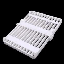Unique Bargains Restaurant Kitchen Plastic 12 Slots Folding Dish Drying Rack White 1 Pc -Kitchen Tools Shop GUEST aba8edf6 cb3a 4e33 827c 9959bcf8509f