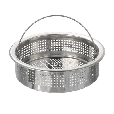 Unique Bargains Stainless Steel Mesh Rust-Proof With Handle Kitchen Sink Strainer 1 Pc 5 Unique Bargains Stainless Steel Mesh Rust-Proof With Handle Kitchen Sink Strainer 1 Pc - Image 3