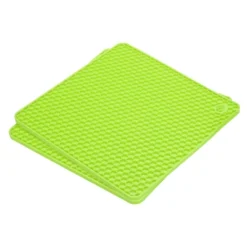 Unique Bargains Silicone Heat Resistant Non-Slip Green Trivet Mats Green 2 Pcs 7 Unique Bargains Silicone Heat Resistant Non-Slip Green Trivet Mats Green 2 Pcs -Kitchen Tools Shop GUEST ad0426a1 414b 41e1 8146 2f12c7d82fc5