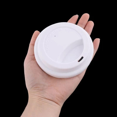 Unique Bargains Silicone Flexible Dust Resistant Reusable Sealed Cup Cover 3.7" X 0.8" 1 Pc 5 Unique Bargains Silicone Flexible Dust Resistant Reusable Sealed Cup Cover 3.7" X 0.8" 1 Pc - Image 3