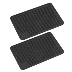 Unique Bargains Silicone Durable Heat Resistant Non-Slip Dish Drying Mat 11.8x7.9in 2 Pcs 8 Unique Bargains Silicone Durable Heat Resistant Non-Slip Dish Drying Mat 11.8x7.9in 2 Pcs -Kitchen Tools Shop GUEST b006d657 2211 4766 82f1 de207c7362c6