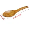 Unique Bargains Wooden Kitchen Non-stick Heat-resistant Tableware Rice Spoon -Kitchen Tools Shop GUEST b02ed388 e32a 42a9 8e00 540cf7bca7f9
