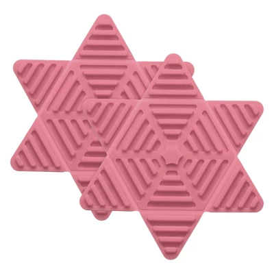 Unique Bargains Hexagon Star Heat Resistant Silicone Trivet Mat For Pots Coasters 2 Pcs 12 Unique Bargains Hexagon Star Heat Resistant Silicone Trivet Mat For Pots Coasters 2 Pcs - Image 10