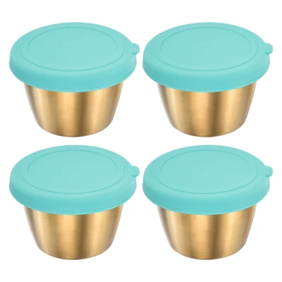 Unique Bargains Salad Dressing Small Sky Blue Condiment Containers With Lids 2.4" X 1.5" 10 Unique Bargains Salad Dressing Small Sky Blue Condiment Containers With Lids 2.4" X 1.5" - Image 8