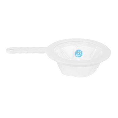 Unique Bargains Plastic Fine Nylon Mesh Coffee Juice Filter Drainer Sieve White 1 Pc 4 Unique Bargains Plastic Fine Nylon Mesh Coffee Juice Filter Drainer Sieve White 1 Pc - Image 2