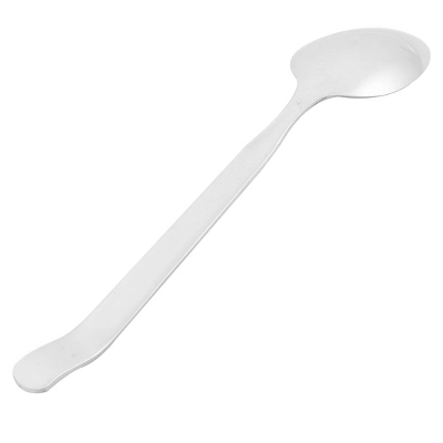 Unique Bargains Kitchen Restaurant Stainless Steel Cooking Flatware Serving Spoon 11" X 2.4" 4 Unique Bargains Kitchen Restaurant Stainless Steel Cooking Flatware Serving Spoon 11" X 2.4" - Image 2