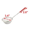 Unique Bargains Home Stainless Steel Tea Oil Spice Flour Mesh Strainer Red 2 Pcs -Kitchen Tools Shop GUEST b54c2ea1 eec3 4cf7 aed0 b984466e240b