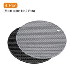 Unique Bargains Silicone Pot Holder Teapot Coaster Trivet Mat 4 Pcs 23 Unique Bargains Silicone Pot Holder Teapot Coaster Trivet Mat 4 Pcs -Kitchen Tools Shop GUEST b63d089d 5cb4 4422 bf42 ec6729fdd487
