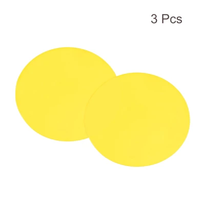 Unique Bargains Silicone Heat Resistant Non-Slip Flexible Jar Opener Pads Yellow 3 Pcs 4 Unique Bargains Silicone Heat Resistant Non-Slip Flexible Jar Opener Pads Yellow 3 Pcs - Image 2