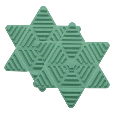 Unique Bargains Hexagon Star Heat Resistant Silicone Trivet Mat For Pots Coasters 2 Pcs 10 Unique Bargains Hexagon Star Heat Resistant Silicone Trivet Mat For Pots Coasters 2 Pcs - Image 8