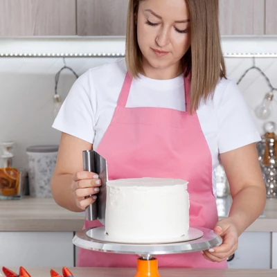 Unique Bargains Acrylic Versatile Durable Cake Scraper Smoother Tool Set 6 Pcs Clear 5 Unique Bargains Acrylic Versatile Durable Cake Scraper Smoother Tool Set 6 Pcs Clear - Image 3