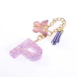 Unique Bargains Star Sequin Letter P Butterfly Tassel Water Cup Pendant Purple 1 Pc -Kitchen Tools Shop GUEST b8a8986f 4581 4b37 a391 e6a71758f382