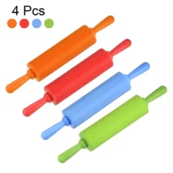 Unique Bargains Kitchen Silicone Heat-Resistant Stain-Resistant Non-Stick Rolling Pin 4 Pcs 10 Unique Bargains Kitchen Silicone Heat-Resistant Stain-Resistant Non-Stick Rolling Pin 4 Pcs -Kitchen Tools Shop GUEST b8b4b74d e39d 4da6 8ccd 4be6115b223d
