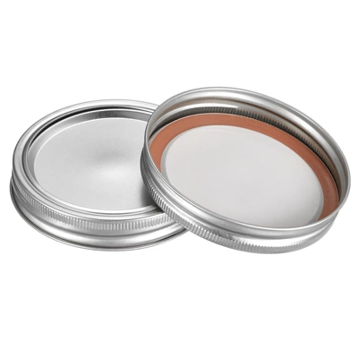 Unique Bargains Leak Proof Tinplate Canning Lids Fits Storage Covers 8 Sets 5 Unique Bargains Leak Proof Tinplate Canning Lids Fits Storage Covers 8 Sets - Image 3