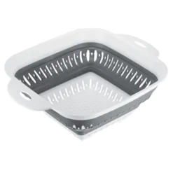 Unique Bargains Draining Pasta Potatoes Square Silicone Collapsible Colander With Handles 1 Pc -Kitchen Tools Shop GUEST badfeaf7 366f 4907 ae40 9caeb1e5eedc