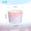 Unique Bargains Greaseproof Disposable Cakes Muffins Liners Star Sky Paper Baking Cups 6oz 50 Pcs -Kitchen Tools Shop GUEST bb4a341f 95b3 4b66 b113 18a8c931d2fd