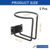 Unique Bargains Durable Sturdy Corrosion Resistant Wall Mounted Boat Ring Cup Holder 2 Pcs -Kitchen Tools Shop GUEST bb51adc3 5fd3 4197 9aca bf8d67acddec