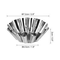 Unique Bargains Stainless Steel Non-Stick Heat Resistant Durable Cake Pans