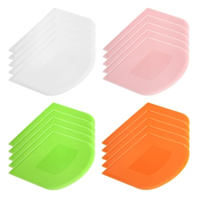 Unique Bargains Kitchen Flexible Baking Polyethylene Plastic Dough Scraper 8 Unique Bargains Kitchen Flexible Baking Polyethylene Plastic Dough Scraper - Image 6